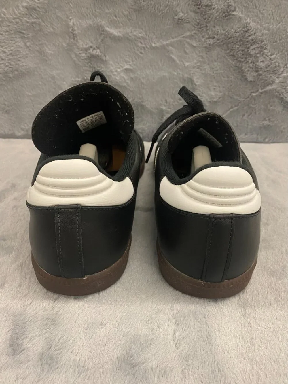 Adidas Samba OG Sneakers Mens 11.5 Black White Suede Indoor Soccer Skate Shoes